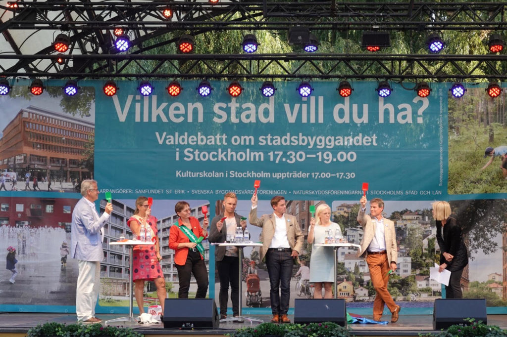 Pressrelease Stadsbyggnadsdebatt Vilken stad vill du ha?