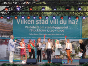 Pressrelease Stadsbyggnadsdebatt Vilken stad vill du ha?