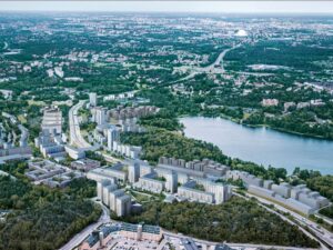 Nya Telestaden i Farsta på f.d. televerksområdet – Samfundet S:t Erik har yttrat sig