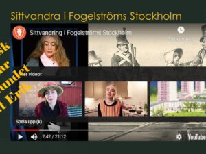 Samfundet S:t Eriks påskägg: Sittvandring uifrån P A Fogelströms egen guidebok ”Stockholm – staden vid vattnet”