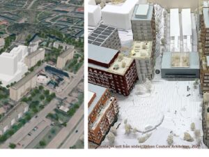 Sätra Centrum rivs i planförslag på samråd – Samfundet S:t Erik har yttrat sig