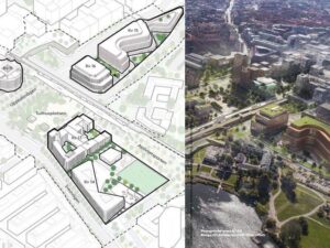 Samfundet S:t Erik har yttrat sig över detaljplaneförslaget för Östra Hagastaden – Hög gestaltningsmässig ambition men den oerhört höga exploateringsgraden kräver justering