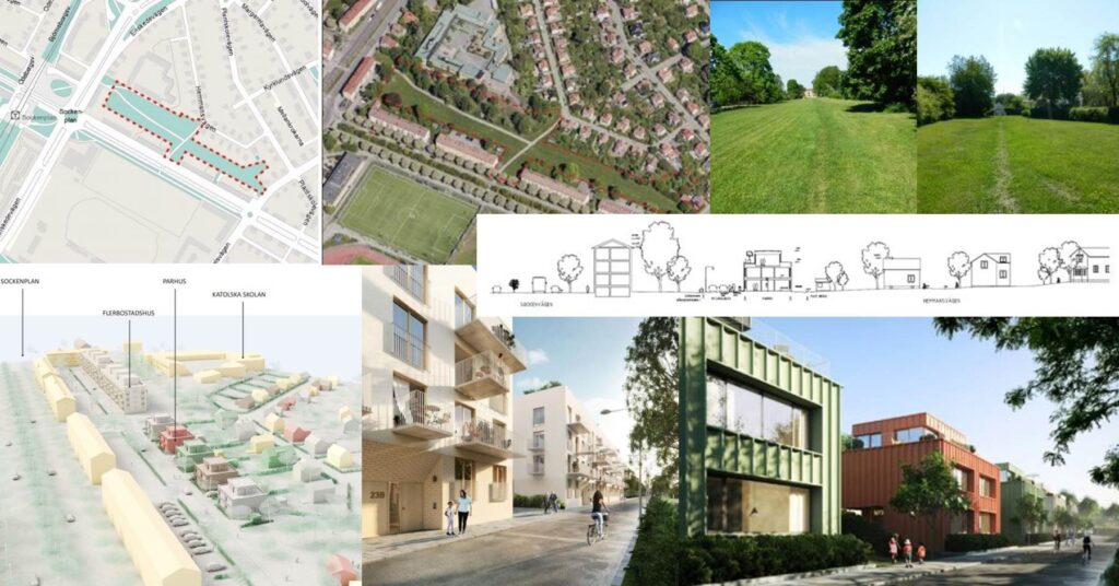 Enskede Gård 1:1, ny bebyggelse på parkmark vid kv Häradsdomaren - Samfundet S:t Erik har yttrat sig