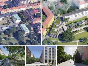 ”Förödande för området kring Helgalunden” anser Samfundet S:t Erik i samrådet om planerna på ny bebyggelse inom kv Van der Huff 8