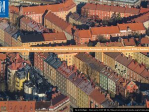 Podcasten PLAN sänder Stadsvandring i Röda Bergen med bl a Monica Andersson och Laila Reppen