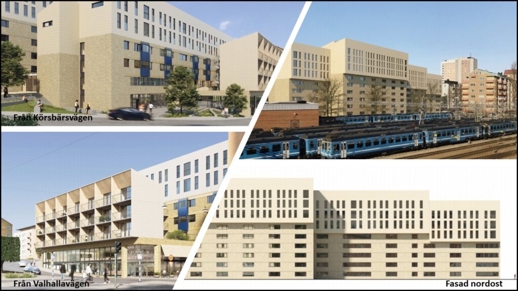 Samfundet S:t Erik tillstyrker planerade påbyggnader av studenbostadshuset Forum med några reservationer