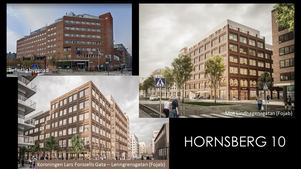 Planförslag ang utökning av pågående kontors- och centrumverksamhet inom fastigheten Hornsberg 10 – Samfundet S:t Erik har yttrat sig