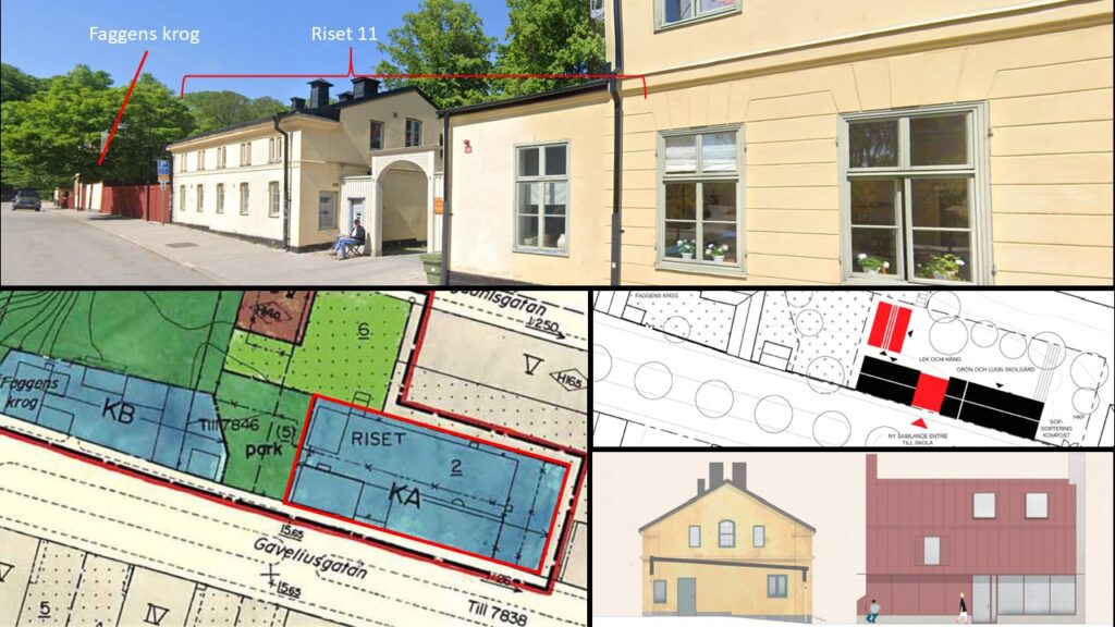 Samfundet S:t Erik överklagar tveksamt bygg- och rivningslov för Riset 11, Gaveliusgatan 7, Södermalm