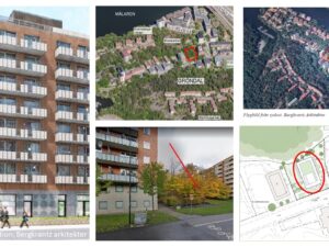Samfundet S:t Erik säger ja till infill i kv Bottenstocken vid Gröndalsvägen – fastigheten lämpar sig väl för kompletteringsbebyggelse