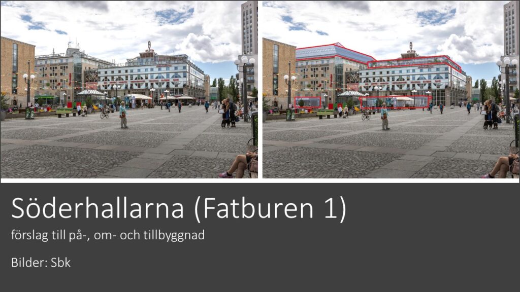 Samfundet S:t Erik har yttrat sig ang detaljplaneförslaget för Söderhallarna