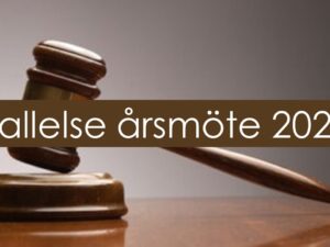 Kallelse till digitalt Årsmöte 2021, tisdagen 27 april kl 19.00