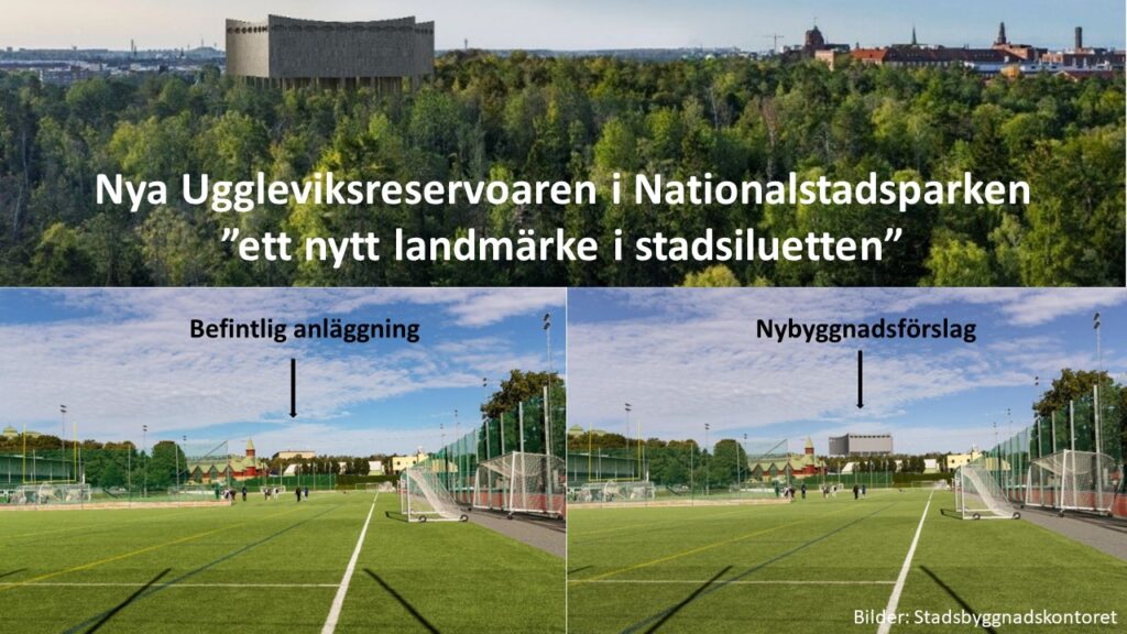 Nationalstadsparken fel plats för ett 