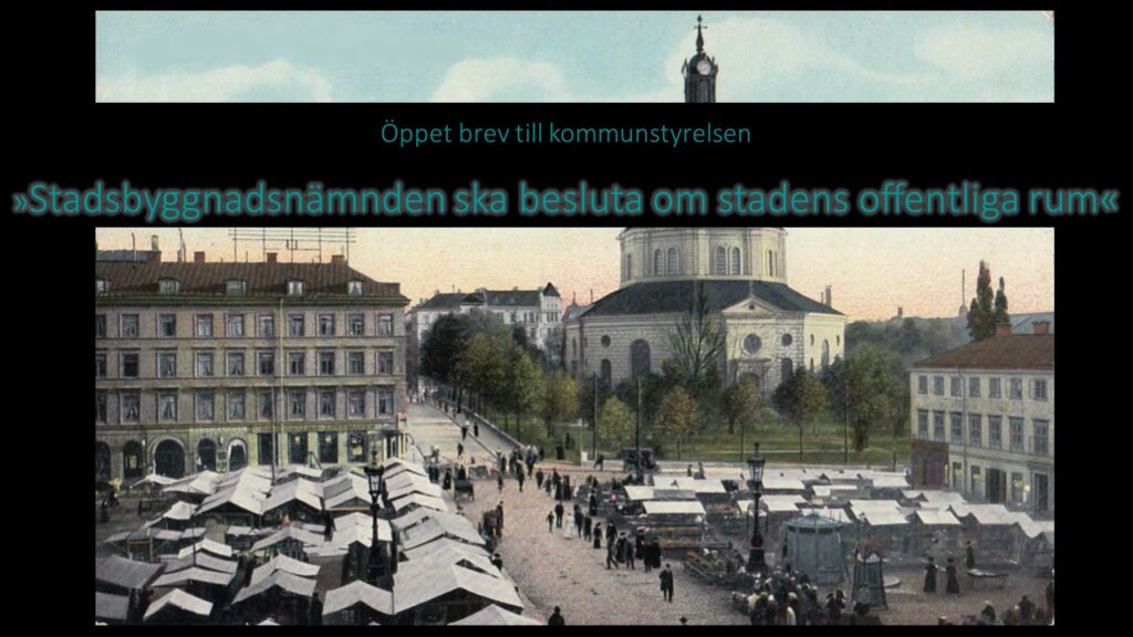 Samfundet i öppet brev till kommunstyrelsen: 