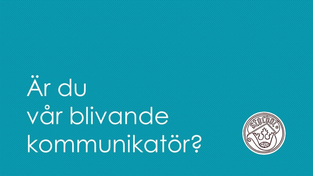 Samfundet S:t Eriks söker kulturmiljöintresserad kommunikatör med Stockholmsfokus