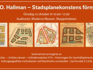 SEMINARIET OM PER O. HALLMAN ‒ NU TILLGÄNGLIGT DIGITALT!